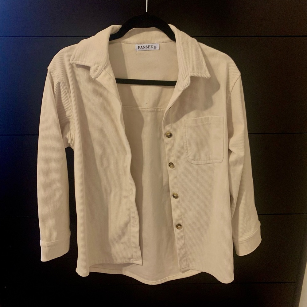 Girl’s size 12 corduroy button down shirt